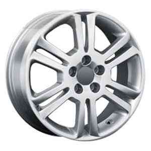 Replica V12 7x17/5x108 D65.1 ET49 Silver aluminum alloy