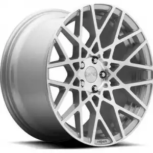 Rotiform Wheels R110 BLQ Gloss Silver Machined R1101885F8 45