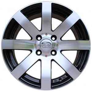 Sakura Wheels 823 6.5x15/4x100 D73.1 ET40 BFP aluminum alloy