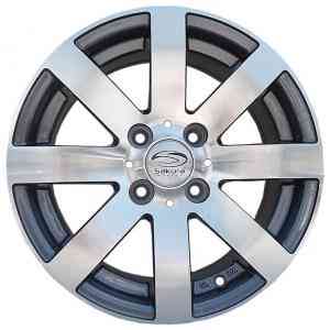 Sakura Wheels 823 6x14/4x100 D73.1 ET38 MBFP aluminum alloy