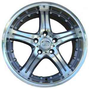 Sakura Wheels R296 6.5x15/5x100 D73.1 ET40 BFP aluminum alloy