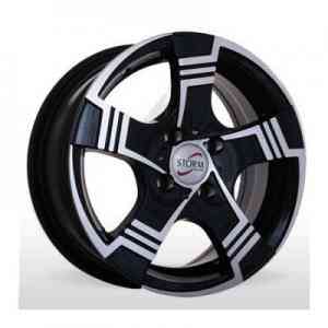 Storm Wheels W 247 BP R14 W6.0 PCD4x100 ET35 DIA67.1