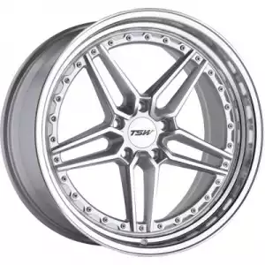 TSW Wheels ASCARI Silver with Machined Face and lip 2090ACR205112S66