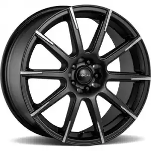 Ultra Wheels F-52 452 Painted Satin Black 452-6718SB 40