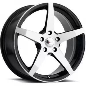 Ultra Wheels F-55 455 Gloss Black Clear Coated 455-8843U 35