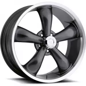 Vision Wheels 142 LEGEND 5 / 6 Gunmetal Machined Lip 142-2861GM10