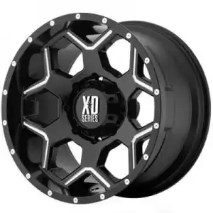 XD Series Wheels XD812 CRUX Gloss Black Milled XD81289068318