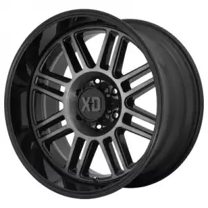 XD Series Wheels XD850 CAGE Gloss Black with Grey Tint XD85029068418