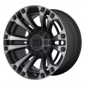 XD Series Wheels XD851 MONSTER 3 Satin Black with Grey Tint XD85121067418N